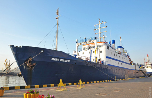 В Одесский порт пришло научно-исследовательское судно «Mare Nigrum» из Румынии