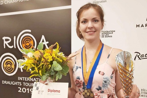 Одесситка стала призёром чемпионата мира по шашкам