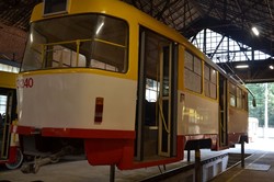 В «Одессгорэлектротрансе» завершили капитальный ремонт еще одного трамвая «Tatra»