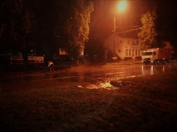 Пик урагана в Одессе был вскоре после полуночи