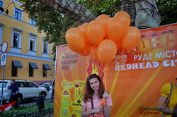По Одессе прошли парадом Рыжие (ФОТО, ВИДЕО)
