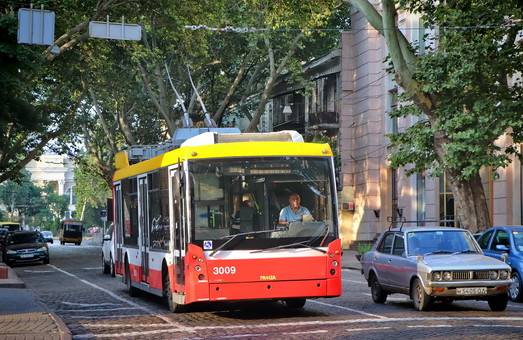 Завтра в Одессе часть троллейбусов изменит свои маршруты