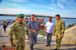 На переправе Орловка - Исакча начались испытательные рейсы паромов (ФОТО)