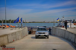 На переправе Орловка - Исакча начались испытательные рейсы паромов (ФОТО)