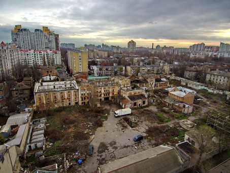 Что строят в Одессе на месте руин пивзавода