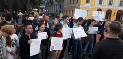 В Одессе митинговали против "формулы Штайнмайера"