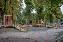 Как в Одессе строят инклюзивные детские площадки (ФОТО)