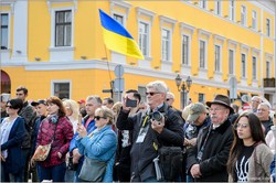 В Одессе снова протестовали против возможности капитуляции Украины перед Россией