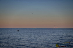 Одесса и море в холодный октябрьский день (ФОТО)