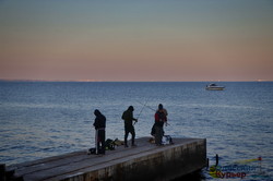 Одесса и море в холодный октябрьский день (ФОТО)