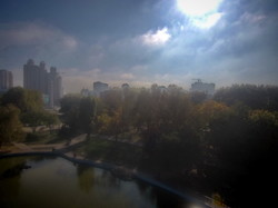 Выше облаков: показываем, как на Одессу идет туман (ФОТО, ВИДЕО)