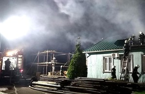 В Одессе горела воскресная школа в монастыре (ФОТО)