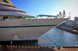 В Одессу зашел океанский круизный лайнер «Amera» (ФОТО)