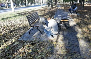 В Одессе заканчивают реконструкцию пешеходной зоны на улице Ицхака Рабина (ФОТО)