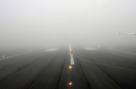 Утренний туман в Одессе снова вмешался в работу аэропорта