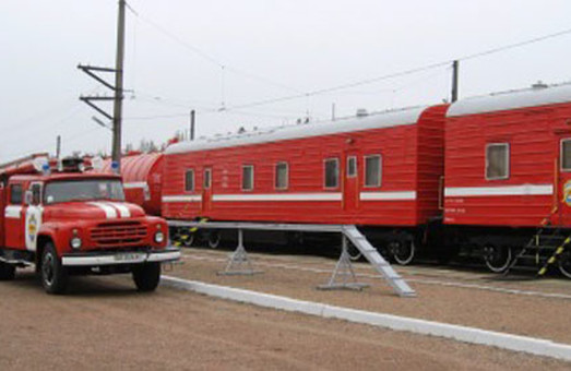 Одесские железнодорожники в 2019 году капитально отремонтировали пять вагонов пожарных поездов