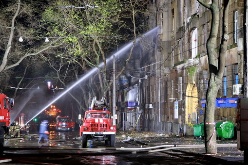 Пожар в Одессе: количество пострадавших увеличилось, в городе объявлен траур