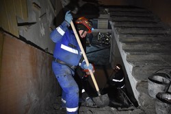 Из сгоревшего дома Асвадурова в Одессе вывезли уже более полутора тысяч кубометров завалов (ФОТО, ВИДЕО)