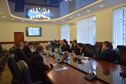 Делегация экспертов НАТО посетила Одесскую морскую академию