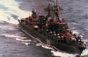 Россия перевела в Черное море ракетный крейсер с Северного флота
