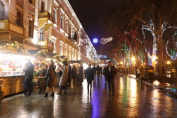 Вечерний рождественский вечер в Одессе (ФОТО)
