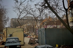 Как в Одессе сносят ювелирный завод и заливают бетоном бульвар Жванецкого (ФОТО)