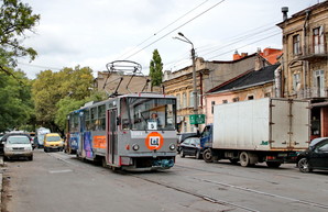 Выделенные полосы для общественного транспорта в Одессе: Пушкинская. Пантелеймоновская и Николаевская дорога