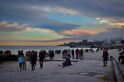 Море в Одессе: толпы гуляющих и птичьи базары (ФОТО, ВИДЕО)