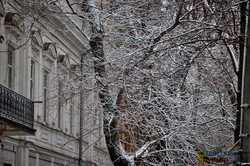 Одесса в первом зимнем снегу (ФОТОРЕПОРТАЖ)