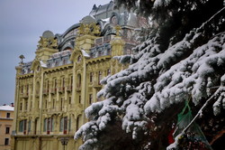 Одесса в первом зимнем снегу (ФОТОРЕПОРТАЖ)