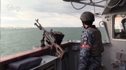 Флагман ВМС Украины на учениях расстрелял учебные цели (ВИДЕО)