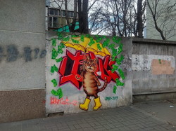 В Одессе появились новые муралы с котами (ФОТО)