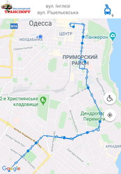 Общественный транспорт Одессы в чрезвычайной ситуации: схема маршрутов и порядок проезда