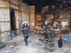 В печально известном доме Асвадурова в Одессе снова возник пожар
