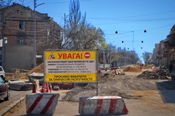 Реконструкцию спуска Маринеско в Одессе вовремя завершить не удалось (ФОТО)