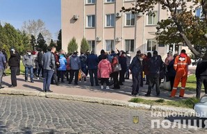 В Одесской области предприниматели митинговали против закрытия рынка