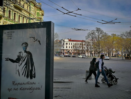 Где в Одессе следует носить маски во время карантина