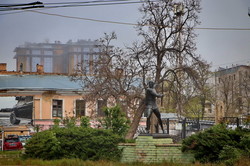 Как Одессу накрыл туман (ФОТО)