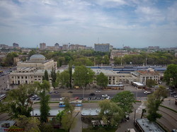 Одесский железнодорожный вокзал с высоты птичьего полета (ФОТО)