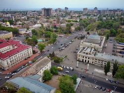 Одесский железнодорожный вокзал с высоты птичьего полета (ФОТО)