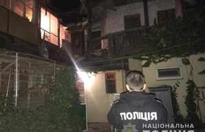 В Одессе обрушился старый аварийный дом на Среднефонтанской