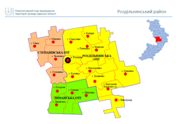 Децентрализация: опубликована карта громад Одесской области
