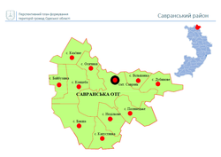 Децентрализация: опубликована карта громад Одесской области