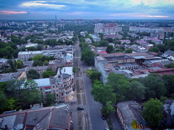 Одесса под вечерними солнечными лучами (ФОТО, ВИДЕО)