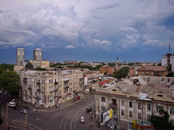 На Одессу идет гроза с градом (ФОТО, ВИДЕО)