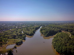 На Днестре вода поднялась и затопила плавни и остров Турунчук (ФОТО, ВИДЕО)