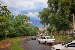 Ливень в Одессе: Балковскую слегка затопило (ФОТО, ВИДЕО)