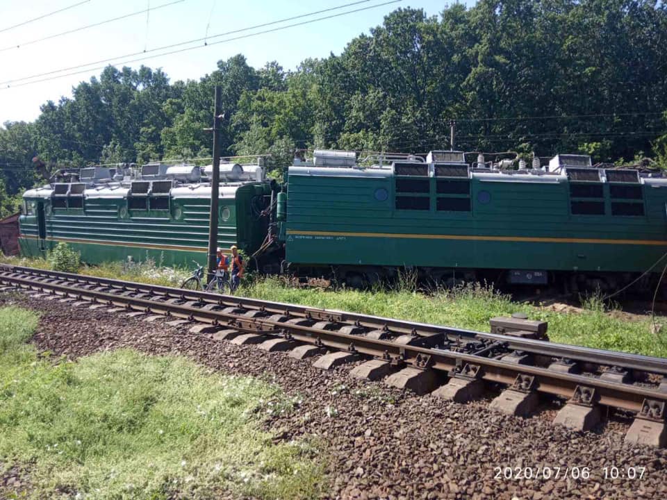 Фото грузового поезда на железной дороге