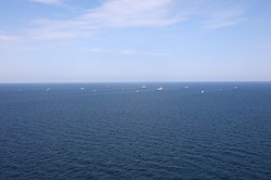 Морские учения "Си-Бриз" завершились эффектным строем кораблей (ФОТО, ВИДЕО)