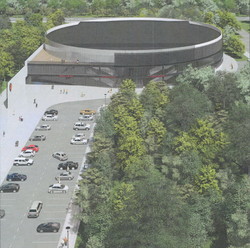 Показали новый проект дворца спорта в Одессе: больше зелени и круглое здание (ФОТО)
